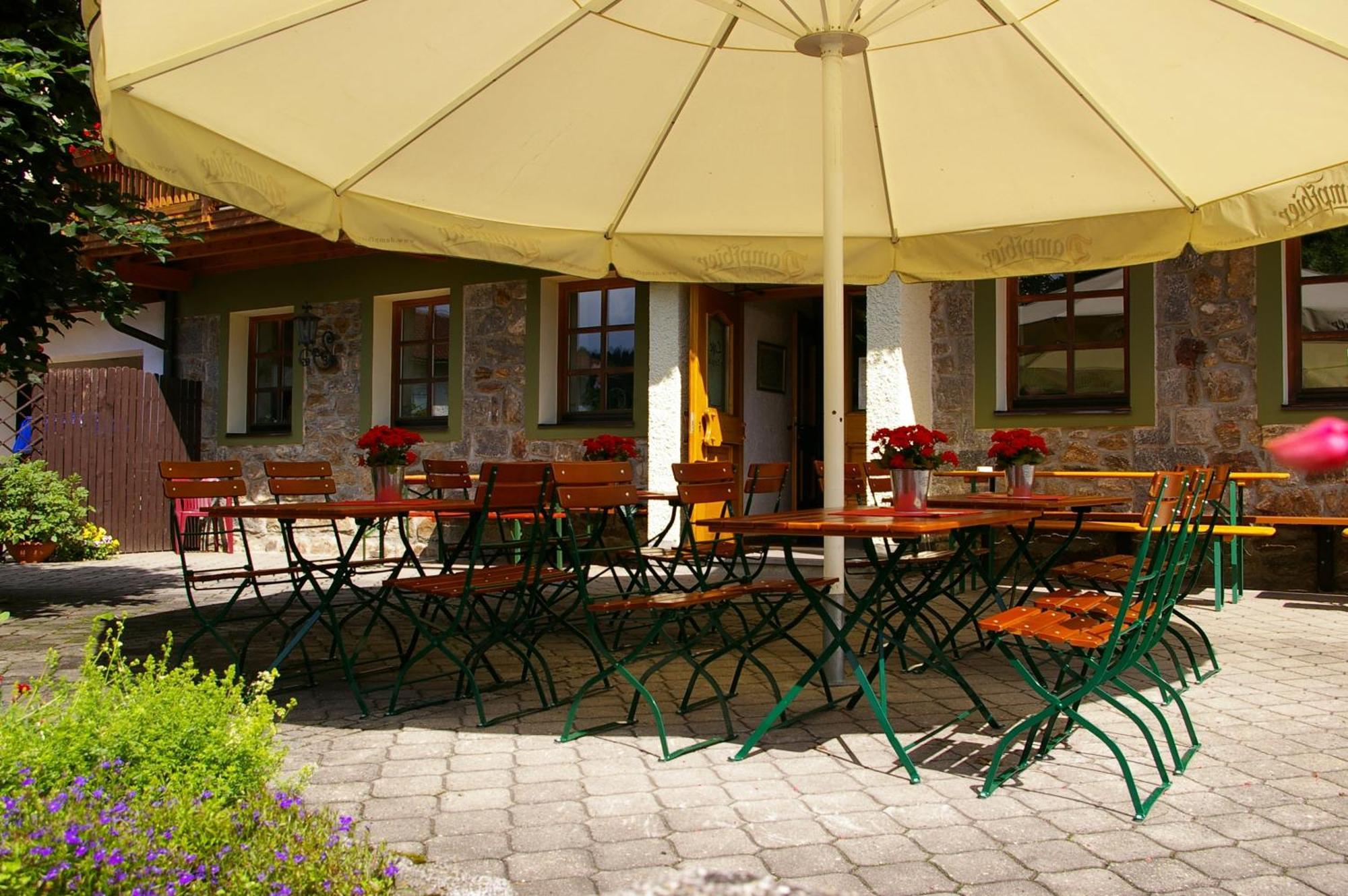Pension Zur Alten Schmiede Zwiesel Esterno foto